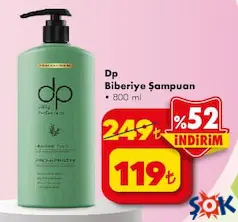 DP BİBERİYE ŞAMPUAN 800 ML